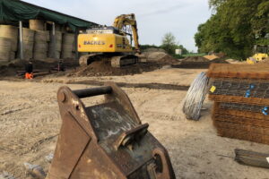 Bagger auf Bollheim