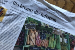 Bio bremst Inflation