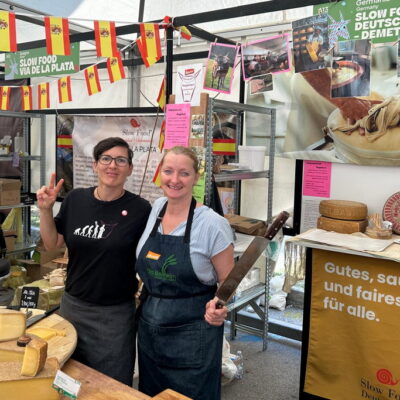 Carmen und Regina auf der Cheese25