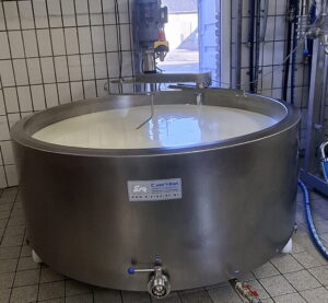 Neuer Käsekessel