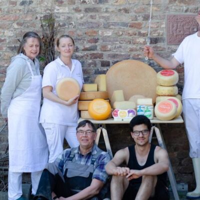 Das Bollheimer Käse- und Stallteam
