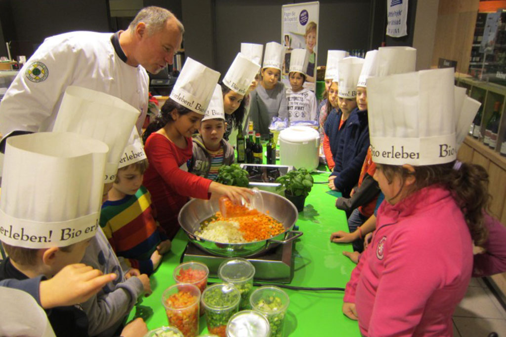 Kinder: Kochen im Rahmen der Öko-Aktionstage – 04.09.